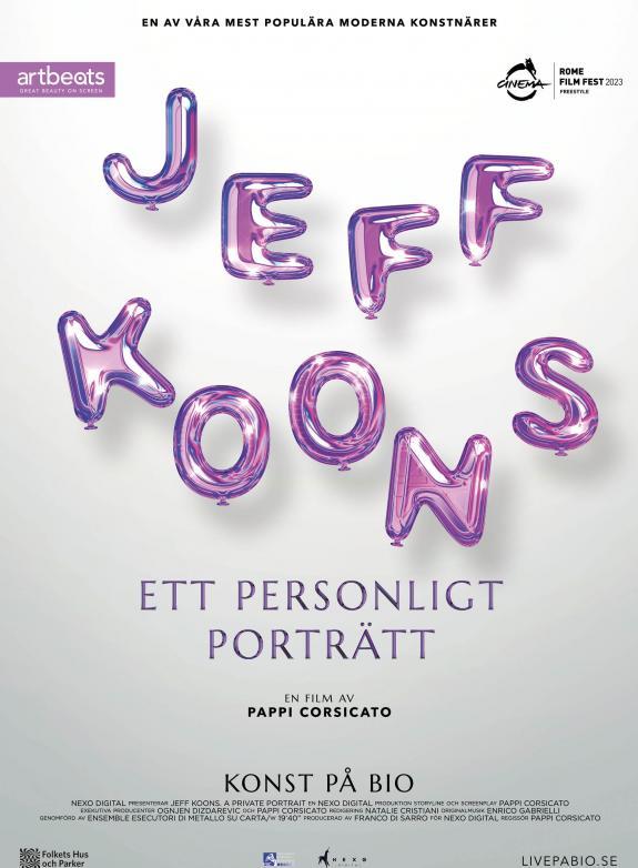 Jeff Koons. Ett personligt porträtt poster