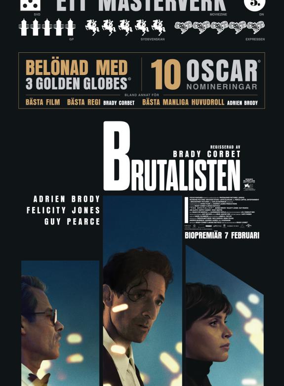 Brutalisten poster