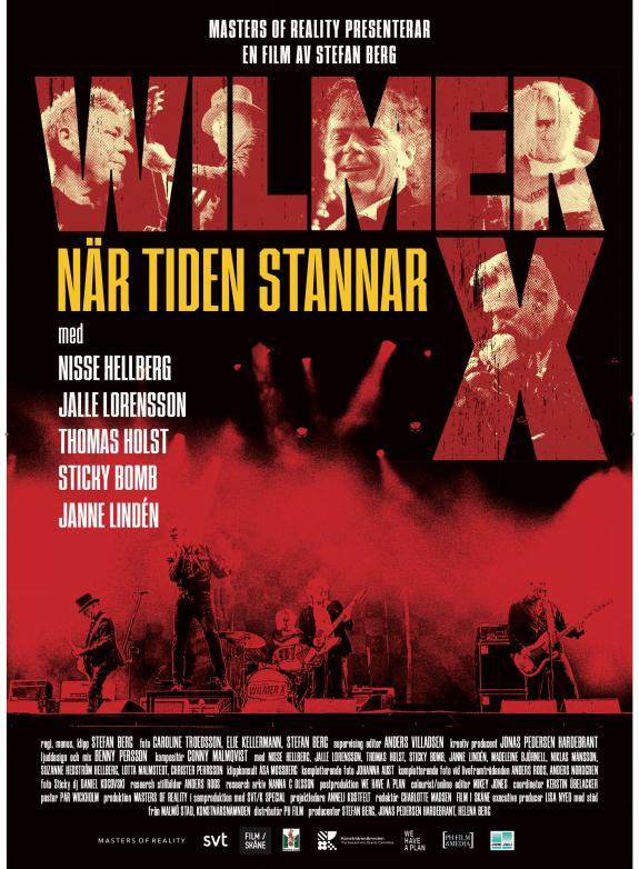 Wilmer X - när tiden stannar poster