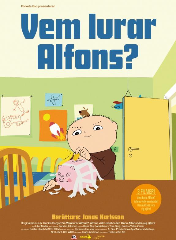 Vem lurar Alfons? poster